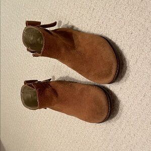 Janie and Jack Brown Kids Boots